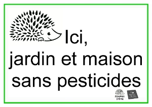 pancarte frapna jardin sans pesticides